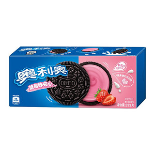 OREO 奥利奥 草莓味夹心饼干 233g