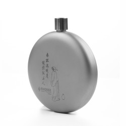 黑冰 随身钛酒壶 Z7160XTC15 银色 150ml