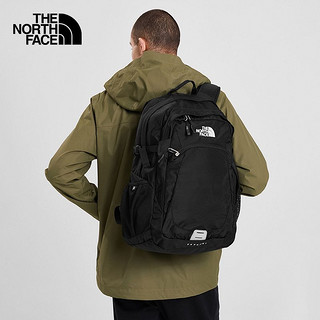 北面 TheNorthFace北面双肩包男2022春季新款户外透气徒步登山包运动包电脑包背包书包3KVB 3KVBKY4/黑色