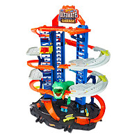 风火轮 轨道玩具赛车赛道儿童玩具汽车模型玩具套装-无敌终级汽车广场GJL14