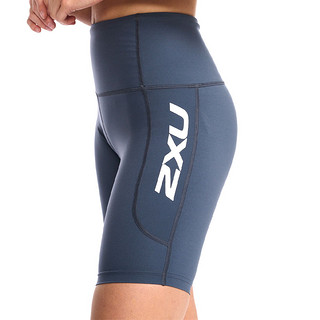 2XU Form系列压缩短裤 女士五分运动裤高腰健身提臀显瘦 WA6161b