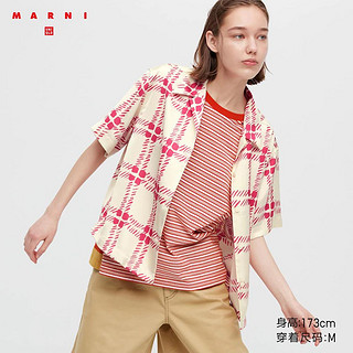 UNIQLO 优衣库 MAR PJ开领衬衫(短袖) 451548