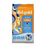 素力高 SolidGold素力高金素鸡肉味全阶猫粮12磅/5.44kg