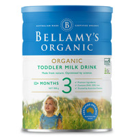 BELLAMY'S 贝拉米 经典系列 有机幼儿奶粉 澳版 3段 900g