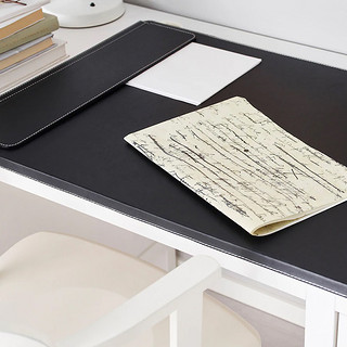 IKEA 宜家 RISSLA 瑞斯拉 复古桌垫 黑色 86*58cm