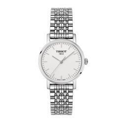 TISSOT 天梭 魅时系列经典石英钢带气质款女表