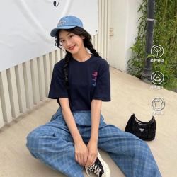THE NORTH FACE 北面 2022春夏新款TheNorthFace北面T恤男女中性情侣款户外运动舒适透气圆领短袖半袖7WAR
