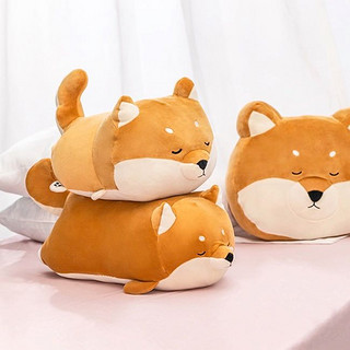 MINISO 名创优品 柴犬公仔系列 趴姿柴犬 橘色