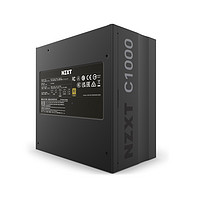 NZXT 恩杰 C1000 金牌（90%）全模组ATX电源 1000W