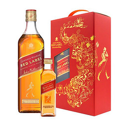 JOHNNIE WALKER 尊尼获加 红牌 苏格兰威士忌 虎年 艺术家合作 700ml