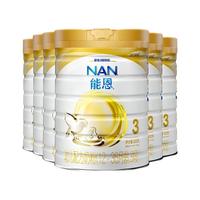 Nestlé 雀巢 能恩系列 幼儿奶粉 国产版 3段 900g*6罐