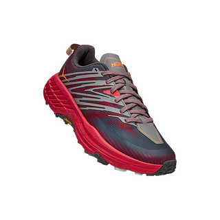 HOKA ONE ONE Speedgoat 4 女子越野跑鞋 1106527-CPPNK 城堡灰/天堂粉 41