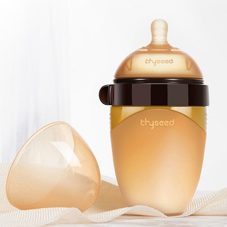 thyseed 世喜 断奶系列 硅胶奶瓶 240ml 10月+