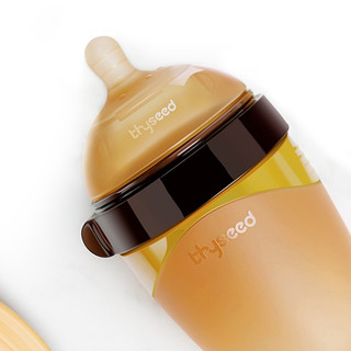 thyseed 世喜 断奶系列 硅胶奶瓶 240ml 10月+