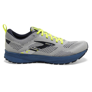 BROOKS 布鲁克斯 Revel 5 狂欢5 跑步鞋 灰/深蓝 093 标准40/US7