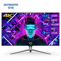 PLUS会员：SKYWORTH 创维 F48G9U 48英寸OLED电竞显示器（3840*2160、120Hz、HDMI2.1）