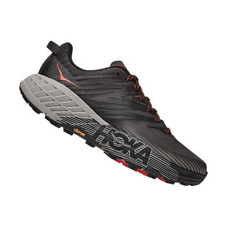 HOKA ONE ONE Speedgoat 4 男子越野跑鞋 1106525-DGGA 深鸥灰/烟灰 42 有宽版