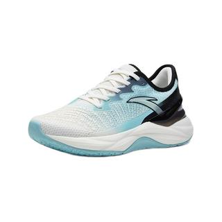 ANTA 安踏 跑步系列 创 2.0 冰爽透气版 男子跑鞋 112225586S-3 象牙白/河水蓝/黑 44.5