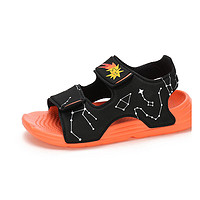 adidas 阿迪达斯 SWIM SANDAL I 儿童凉鞋 GX2449 一号黑/白/黄/橙 25.5码