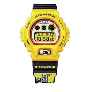 CASIO 卡西欧 G-SHOCK系列 53.2毫米石英腕表 DW-6900BUMB22-9P 变形金刚大黄蜂联名款