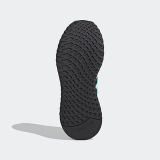 adidas ORIGINALS U_path Run 中性休闲运动鞋 FX5261 白/黑/绿 43