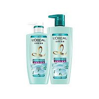 L'OREAL PARIS 巴黎欧莱雅 透明质酸水润洗护套装 (洗发露700ml*2+润发乳400ml)