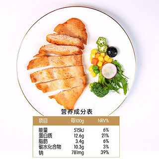 HIFIRST 惠发 香煎鸡排早餐非油炸健身 香煎鸡排100g*10袋