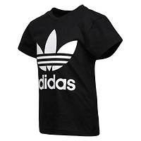 adidas ORIGINALS TREFOIL TEE 儿童T恤 DV2858 黑色 110cm