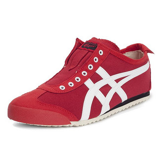 Onitsuka Tiger 鬼塚虎 MEXICO 66 SLIP-ON系列 中性休闲运动鞋 D3K0N-2301 大红/白色 39