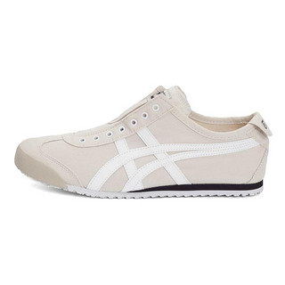 Onitsuka Tiger 鬼塚虎 MEXICO 66 SLIP-ON系列 中性休闲运动鞋 D3K0N-0201 白桦色/白色 42