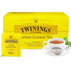 TWININGS 川宁 花果茶 沁香柠檬红茶波兰进口茶叶25袋*2g冷泡茶下午茶养生花果茶