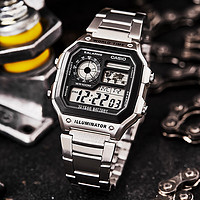 CASIO 卡西欧 42.1毫米电子腕表 AE-1200WHD-1A