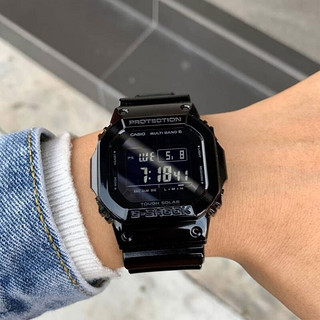 CASIO 卡西欧 G-SHOCK 经典系列 43.2毫米太阳能电波腕表 GW-M5610BB-1