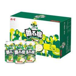 88vipsmartfive第五季健力宝第五季番石榴口味水果饮料310ml24罐整箱
