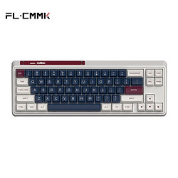 FL·ESPORTS 腹灵 CMK68三模热插拔键盘68键2.4G无线蓝牙有线机械键盘电竞游戏 三模无线版