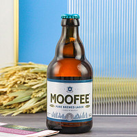 MOOFEE 慕妃 比利时原装进口精酿啤酒 纯酿拉格330mL*6瓶