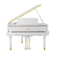PEARL RIVER 珠江钢琴 全新德国工艺三角钢琴 里特米勒品牌三角琴白色J8