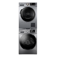 Midea 美的 MG100A5-Y46B+MH90-H03Y 洗烘套装 10KG