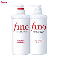 Fino 芬浓 洗护套装（洗发水550ml*1+护发素550ml*1）