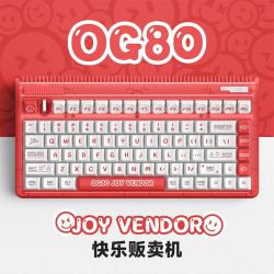 IQUNIX OG80快乐贩卖机 三模无线机械键盘蓝牙游戏热插拔TTC轴