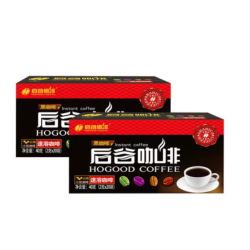 HOGOOD COFFEE 后谷咖啡 速溶纯黑咖啡现磨美式咖啡粉高速燃油云南小粒咖啡粉