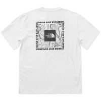 北面 2022春夏新款TheNorthFace北面T恤男款户外运动服透气半袖休闲印花圆领短袖5JZX