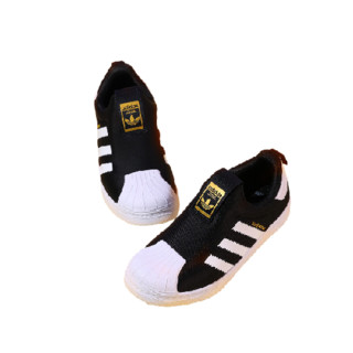 adidas ORIGINALS SUPERSTAR 360 C 男童休闲运动鞋 S32130 黑色 29码