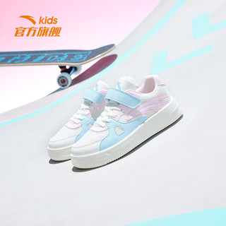  ANTA/安踏 透气网面 女童板鞋  象牙白/婴儿粉/豆绿 C-6 35码