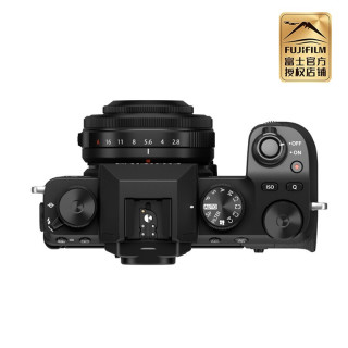 富士（FUJIFILM） 现货 XF 27mm F2.8 R WR二代定焦镜头 上海体验中心实体店 黑色 全新行货