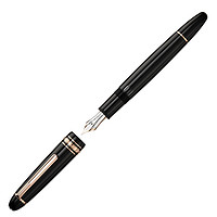 MONTBLANC 万宝龙 钢笔 大班系列 146/112669 黑杆玫瑰金夹 F尖 单支装