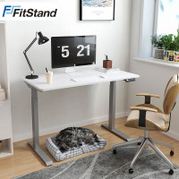 FitStand 电动升降桌 雅黑桌腿+雅黑桌板 1.2*0.6米桌板