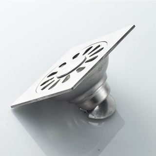 skwloche 斯沃奇 地漏防臭不锈钢洗衣机双用下水道大流量通用方形干湿