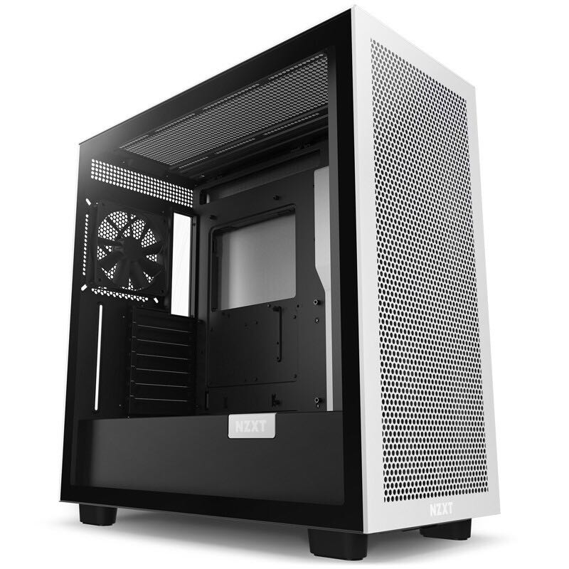 NZXT 恩杰 H7 Flow ATX机箱 半侧透