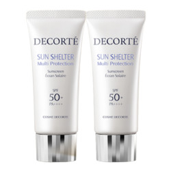 COSME DECORTE 黛珂 DECORTE）多重防晒乳霜双支装60g*2 SPF50+